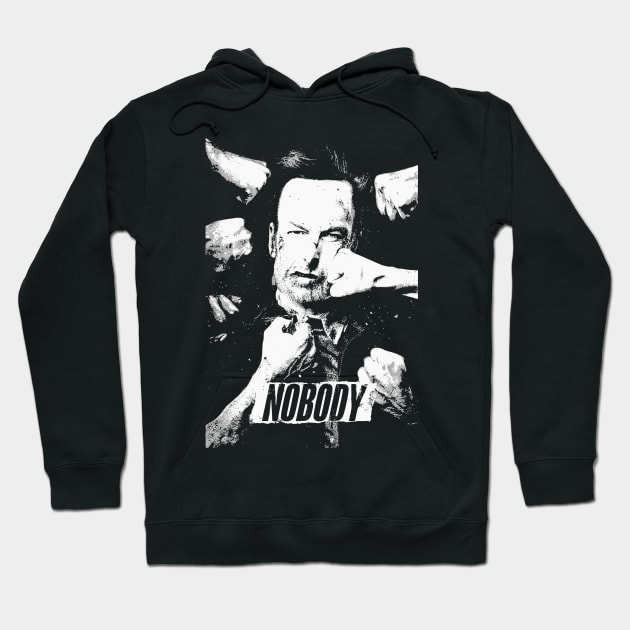 Nobody Hoodie by amon_tees